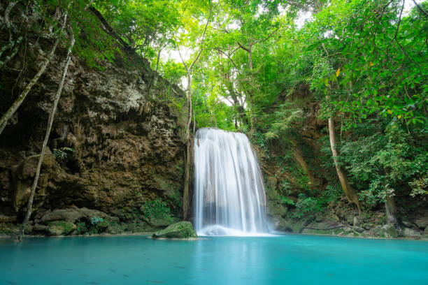 istock Erawan Waterfall in Kanchanaburi,Thailand 1081913698