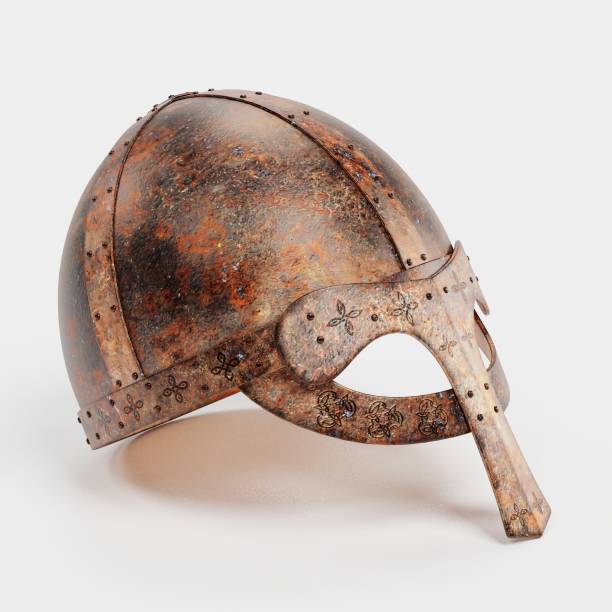 istock Realistic 3d Render of Viking Helmet 1081920738