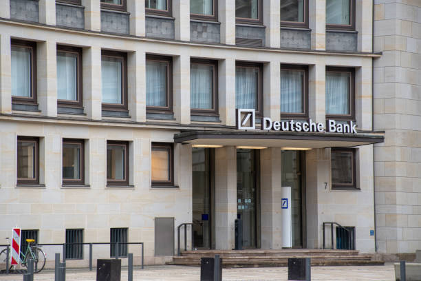 德意志銀行現代大型寫字樓 - deutsche bank 個照片及圖片檔