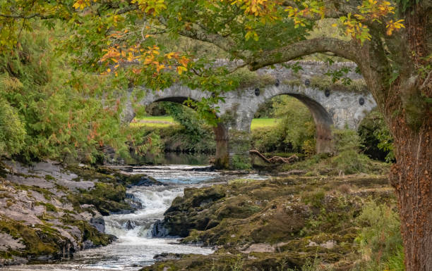 Old bridge (1777), Sheen Falls, Kenmare, County Kerry, Ireland