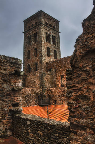 istock Old mountain monastery Sant Pere de Rodes, Spain 1081938910