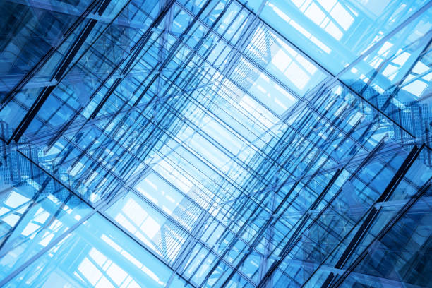 istock Abstract: Bright future, finance buildings seen from below 1081941000