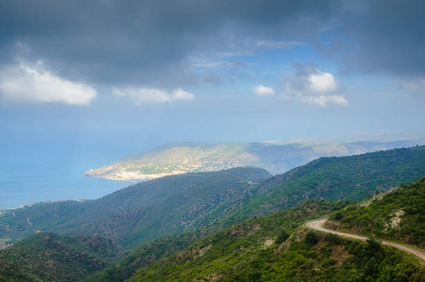 istock Serpentine road through the mountain 1081942780