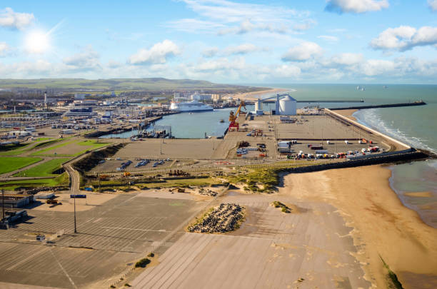 istock City of Calais view from the sky 1081946404