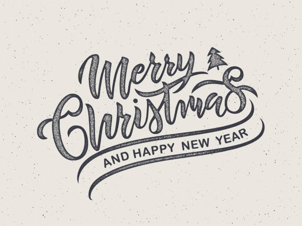 istock Vector illustration Merry Christmas and Happy New Year 1081949426