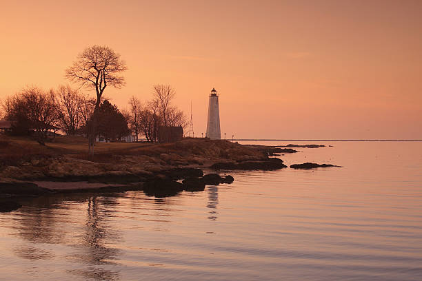 istock Five Mile Lighthouse, New Haven, Connecticut 108195383