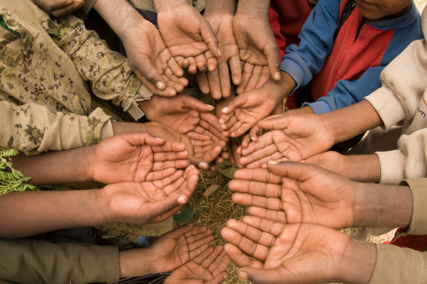 istock Hands of the poor 108195412