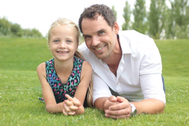 istock Father and daughter outside 1081954414
