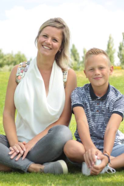 istock Mother and her son outside 1081954598