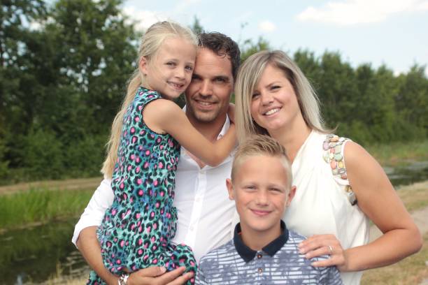 istock Happy family outside 1081954642