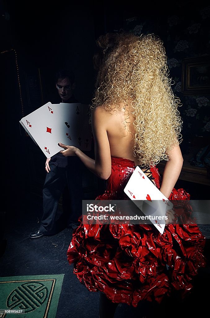 Kann nicht gewinnen - Lizenzfrei Alice im Wunderland Stock-Foto