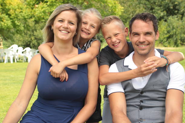 istock Happy family outside 1081957266