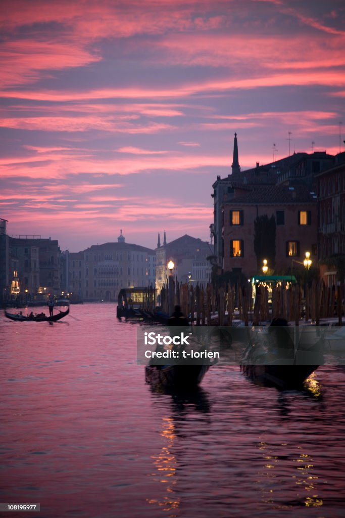 Venise de nuit. - Photo de Architecture libre de droits