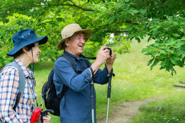 istock Senior Couple Trekking 1081974350