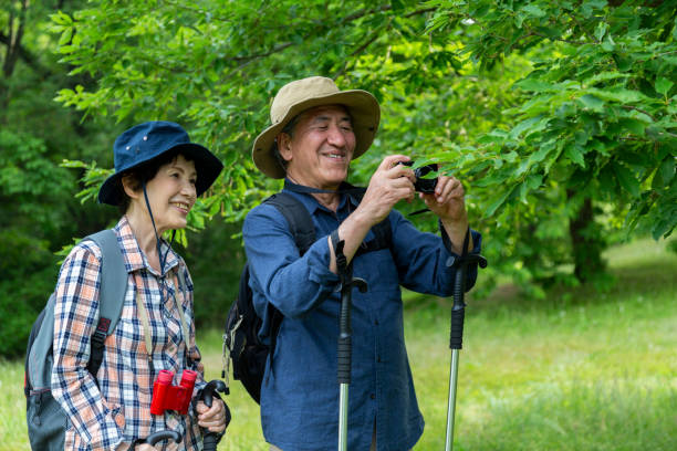 istock Senior Couple Trekking 1081974468