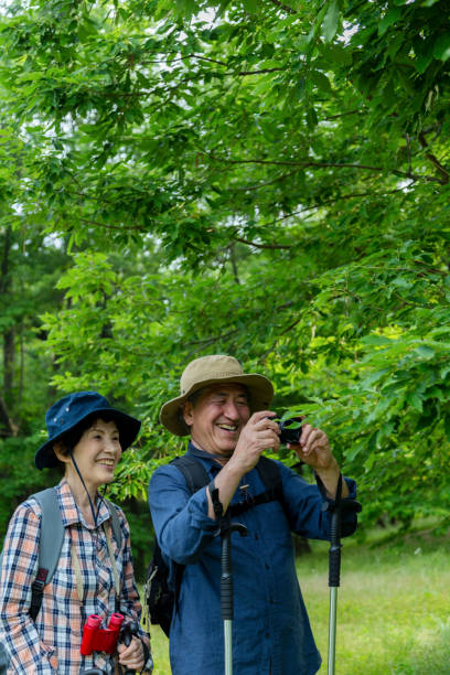 istock Senior Couple Trekking 1081974472