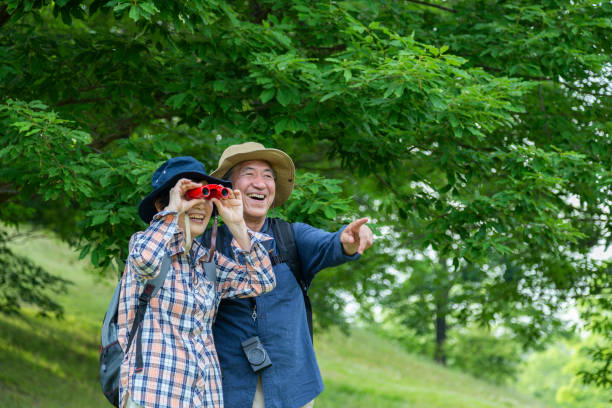 Senior Couple Trekking