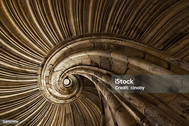 Snail Spiral Staircase Stock Photo - Download Image Now - Architecture, Stone Material, Arch - Architectural Feature