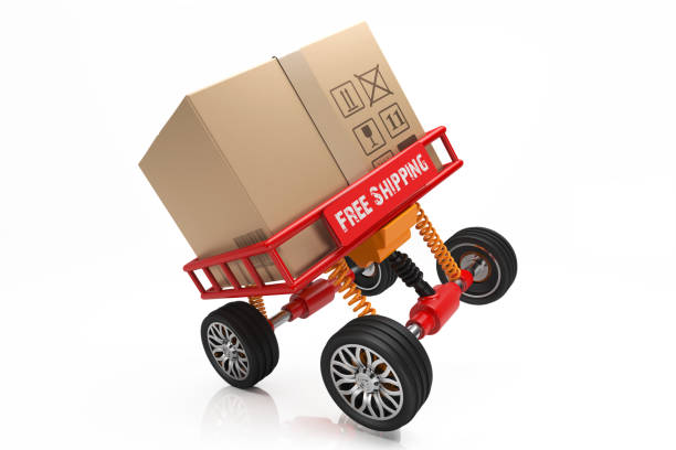 istock Free shipping concept - Stock image 1081979156