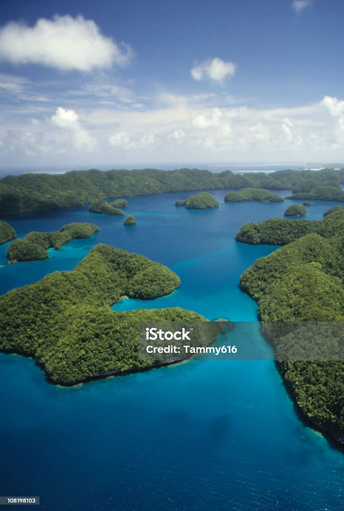 Hermosa vista aérea - Foto de stock de Palaos libre de derechos