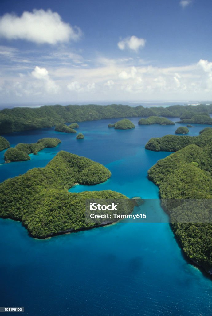 Bella Veduta aerea - Foto stock royalty-free di Palau