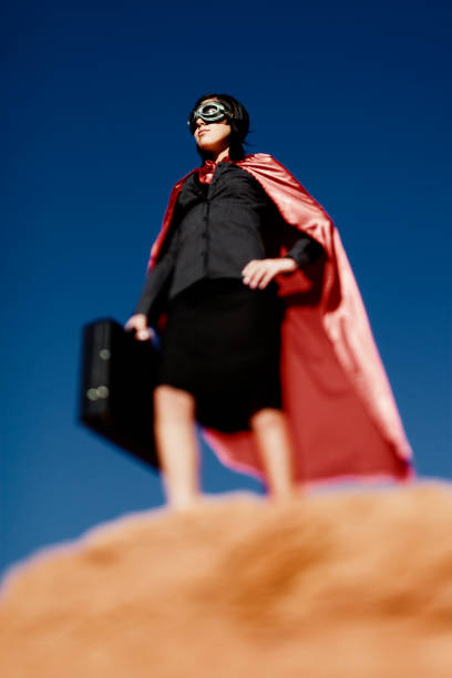 istock Super Businesswoman 108198461