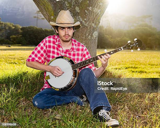 Banjo Jogador - Fotografias de stock e mais imagens de Banjo - Banjo, Bluegrass - Música, Vaqueiro