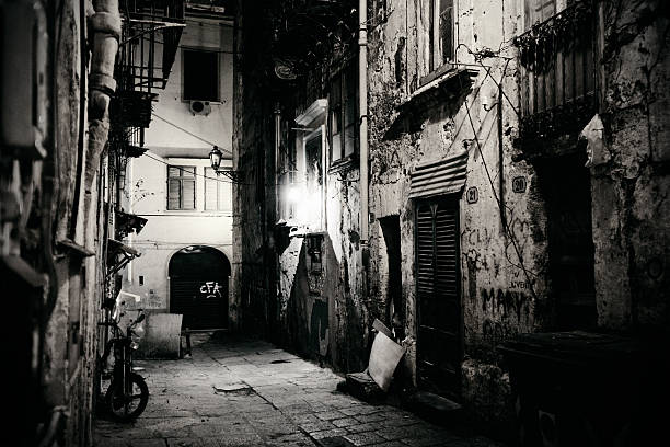 istock Dark Alleyway in Sicily, Italy 108198783