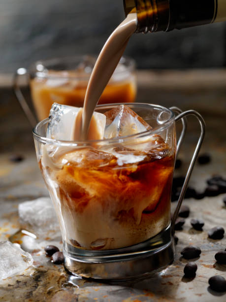 istock Iced Coffee with Irish Cream Liqueur 1081993984