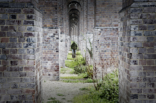 Mayen, Germany - 11/06/2024: arch gate at the castle