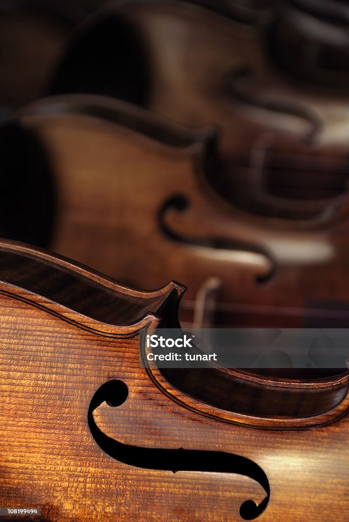 Violine Shop - Lizenzfrei Biegung Stock-Foto