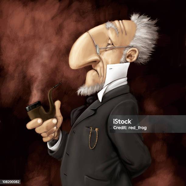 Lord Groovesnore Stock Illustration - Download Image Now - Frowning, Adult, Adults Only