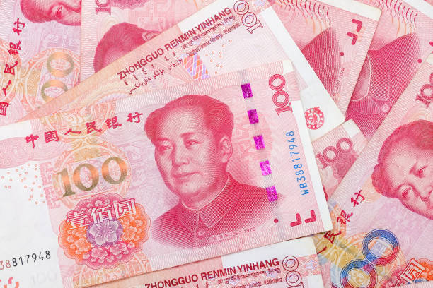 istock Chinese 100 RMB ，Yuan banknotes from China's currency. 1082001894