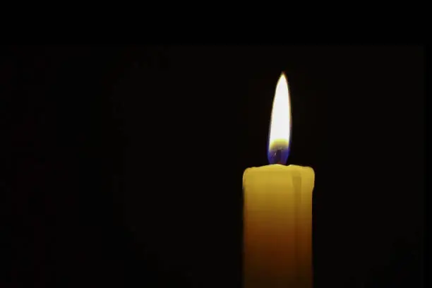 Photo of Fire candles in the dark