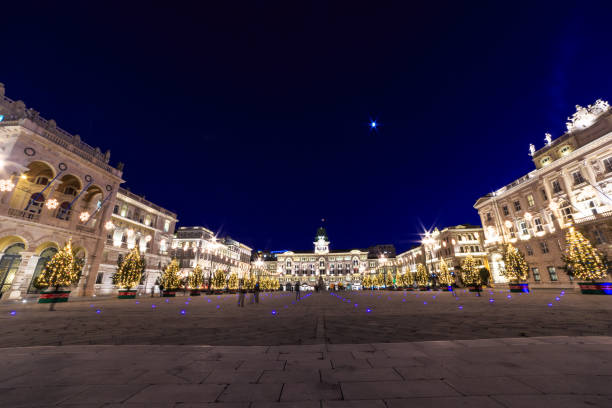 istock The square of Trieste during Christmas time 1082008414