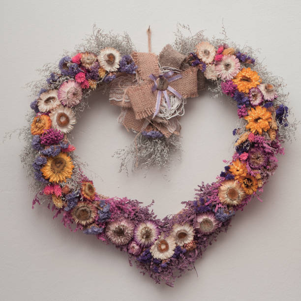 istock Making a Christmas compositions. Masterclass in floristics, the creation of holiday compositions. 1082009926