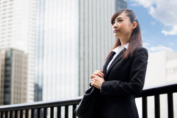 istock Women standing in the Office district 1082012192