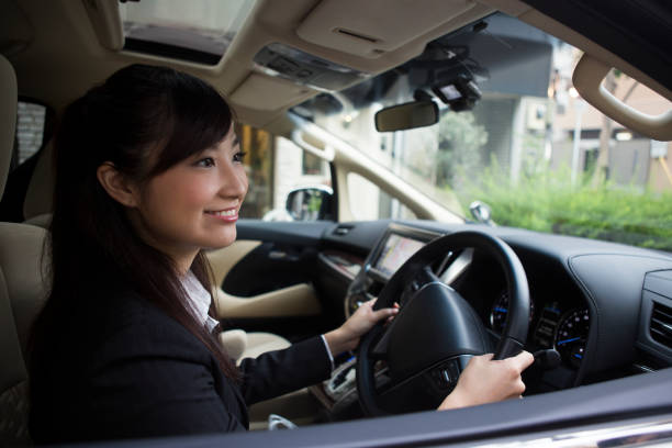 istock A woman driving a car 1082012388
