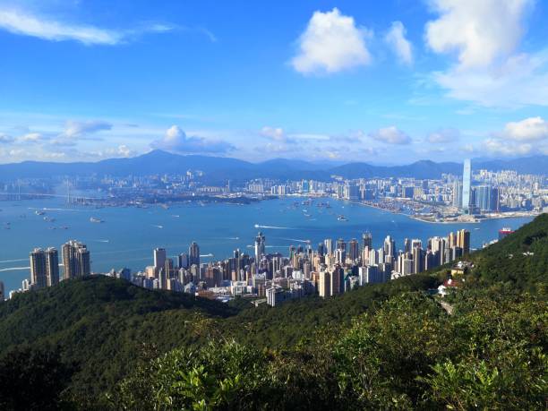 istock Hong Kong cityscape by Mount High west 1082012412