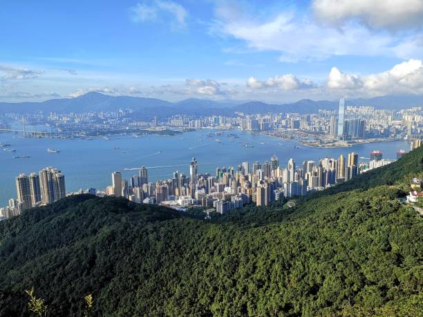 istock Hong Kong cityscape by Mount High west 1082012470