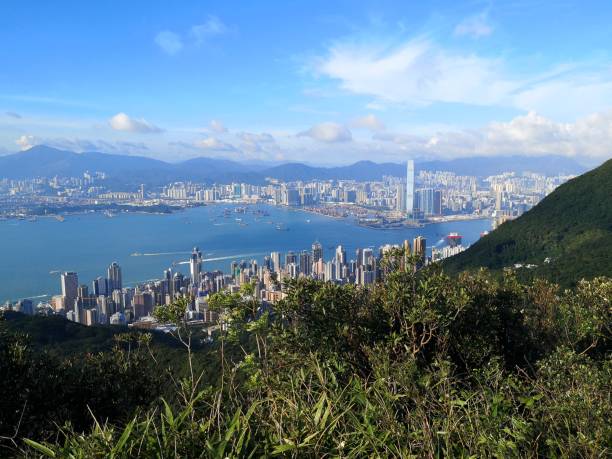 istock Hong Kong cityscape by Mount High west 1082012524