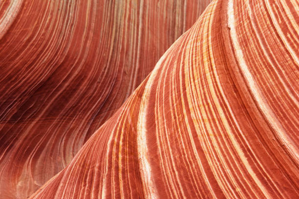 Sandstone Wave Abstract stock photo