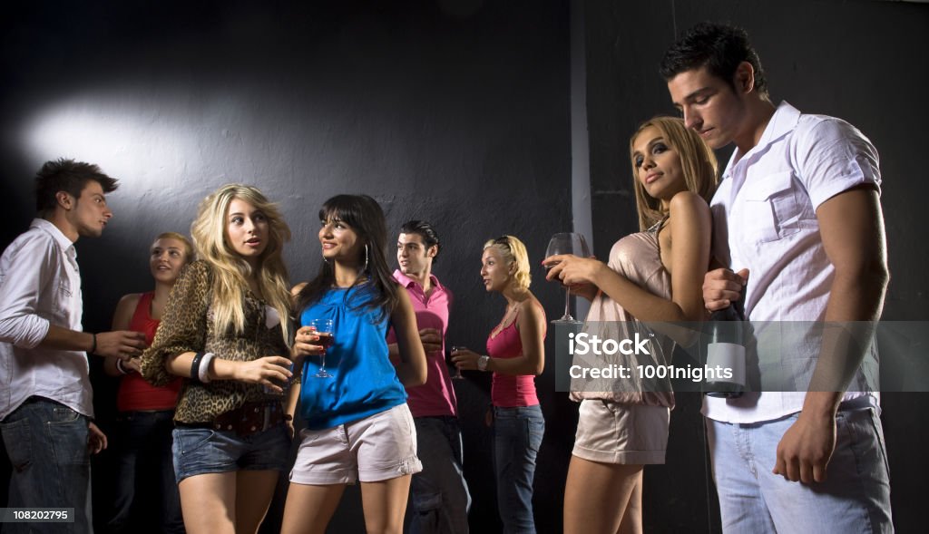 party  Night Stock Photo