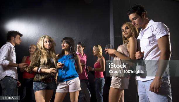 Party Stock Photo - Download Image Now - Night, Teenage Girls, 20-29 Years