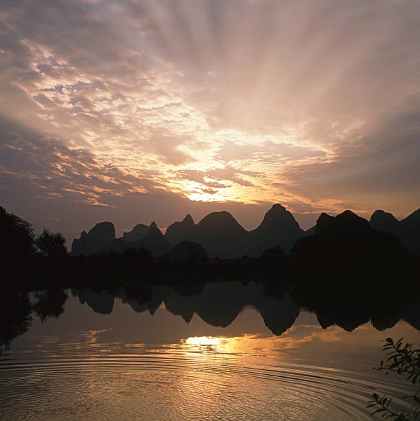 China Guilin Messire mountain scenery