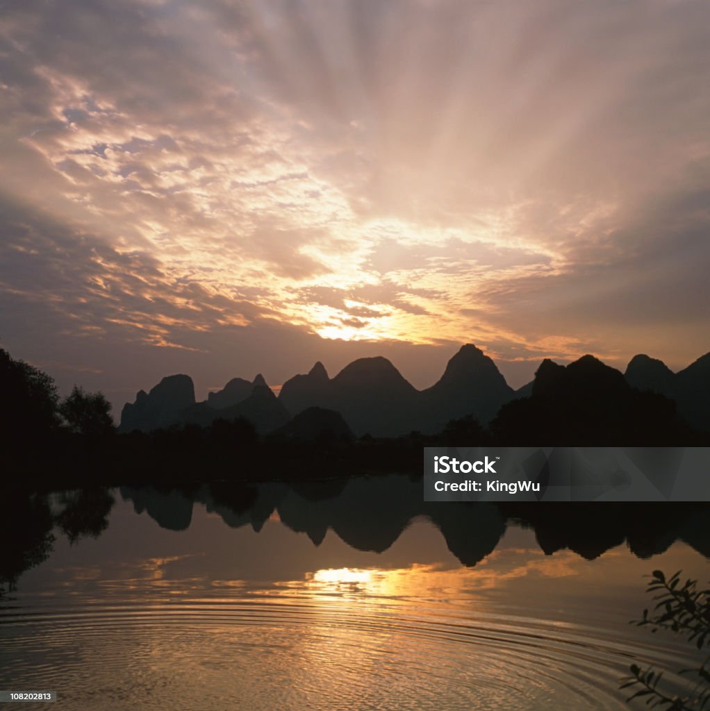 Beauty In Nature  Li River Stock Photo