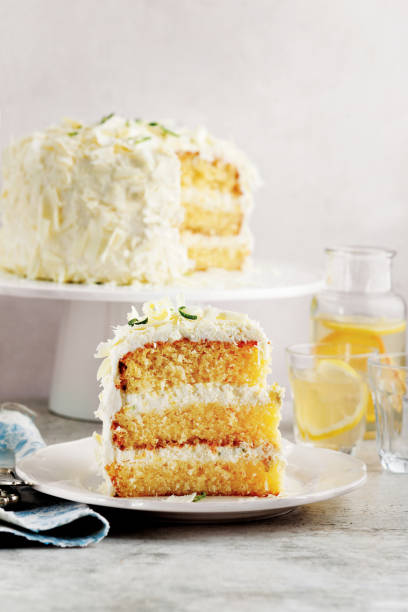 cake,Sponge cake with white chocolate,Victoria Sponge Cake