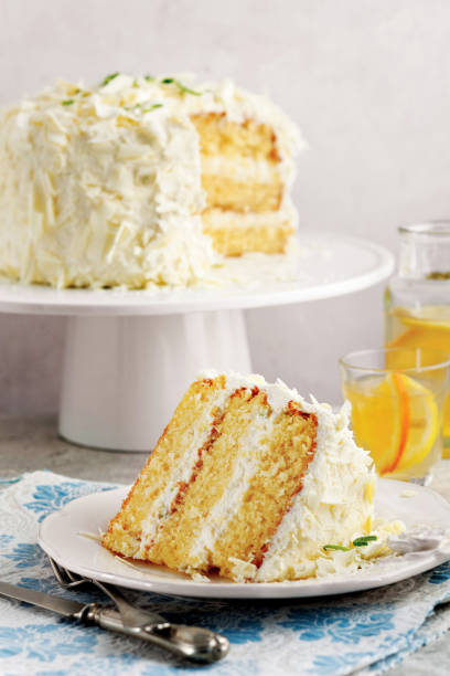 istock cake,Sponge cake with white chocolate,Victoria Sponge Cake 1082033194