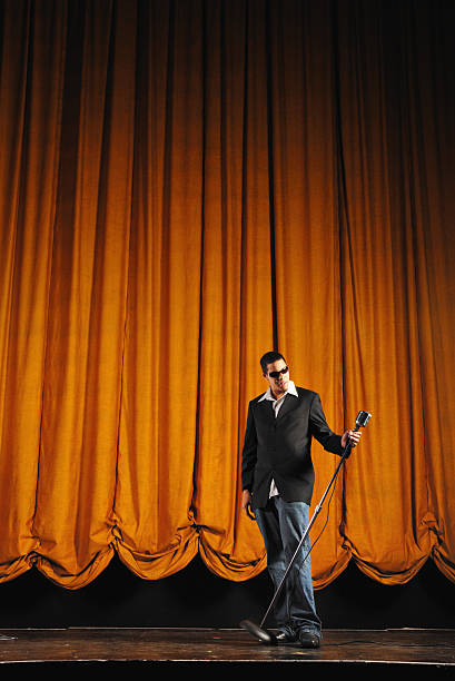 Taking the Stage  curtain call stock pictures, royalty-free photos & images
