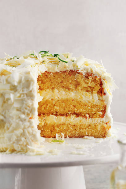 istock cake,Sponge cake with white chocolate,Victoria Sponge Cake 1082033290